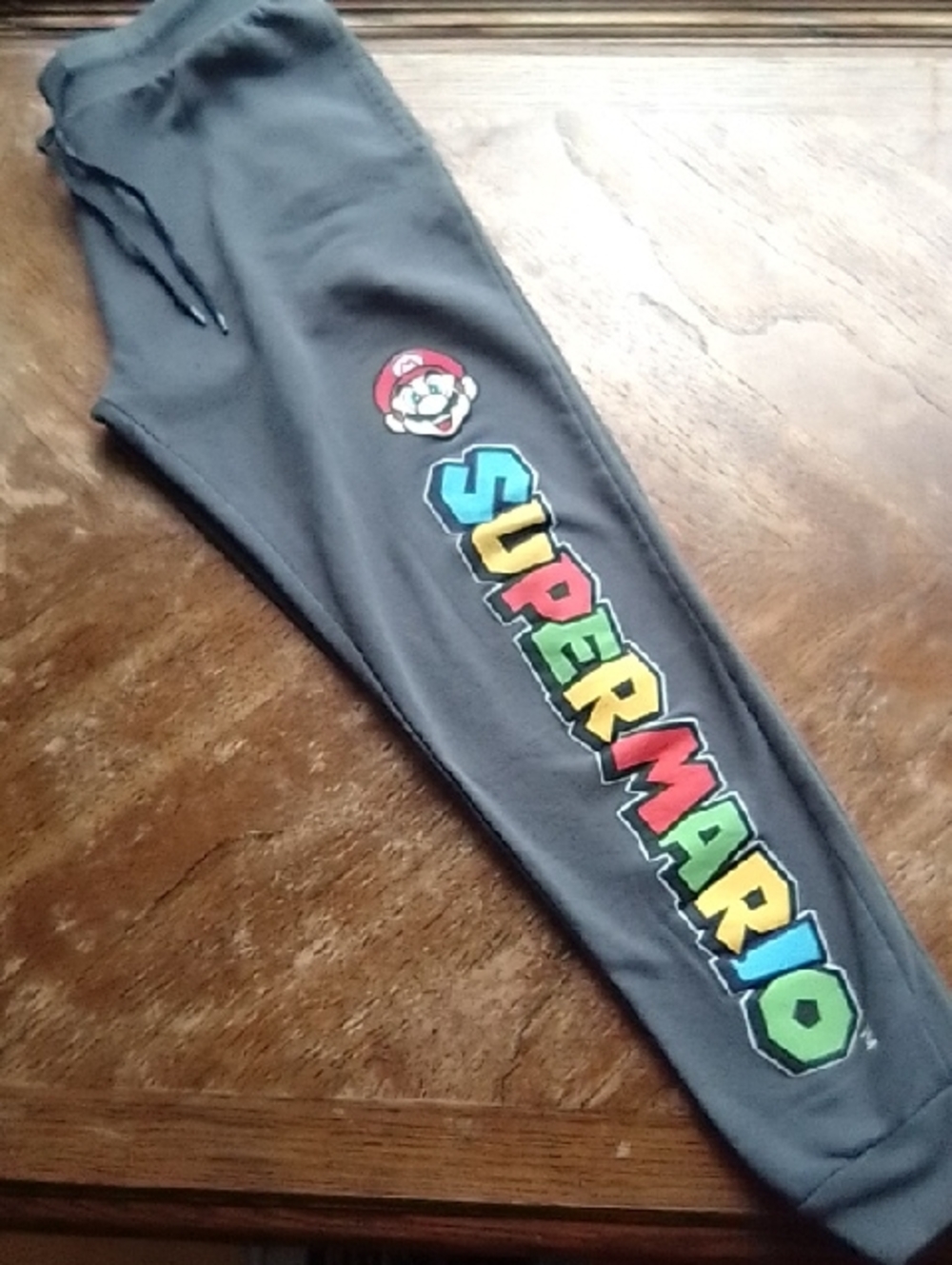 Nintendo Gray Super Mario Joggers!!!